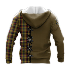 Jardine Tartan Hoodie - Lion Rampant And Celtic Thistle Style