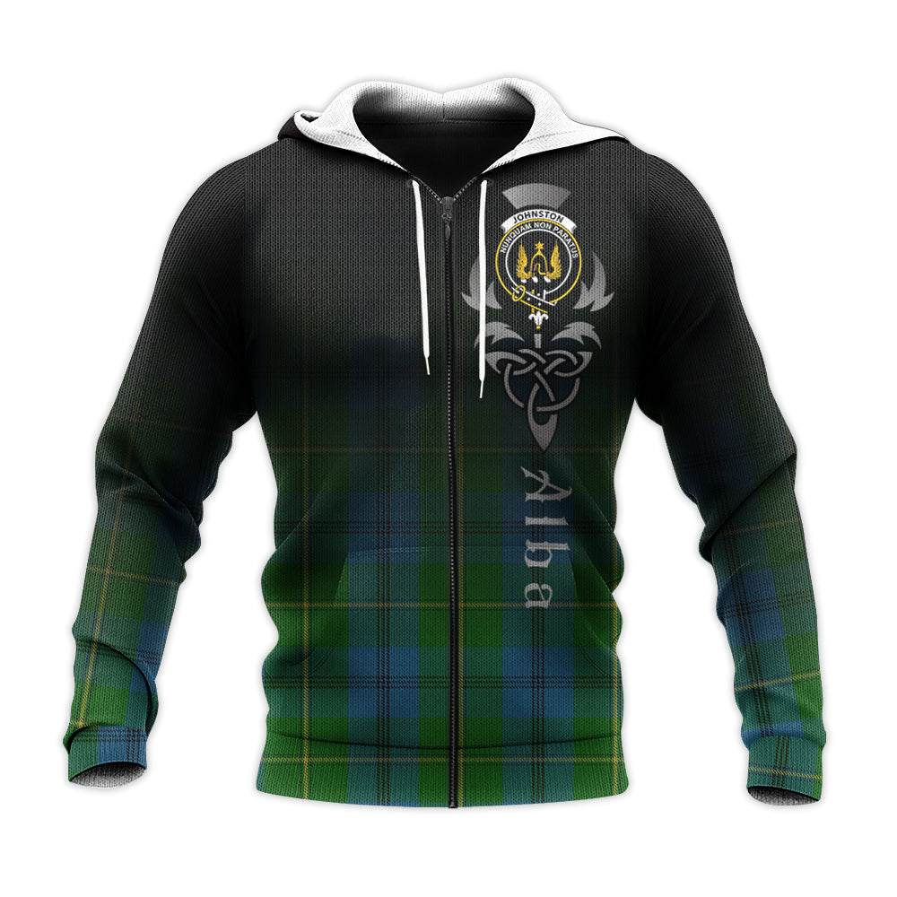 Johnston Tartan Hoodie - Alba Celtic Style