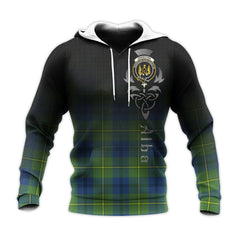 Johnston Ancient Tartan Hoodie - Alba Celtic Style