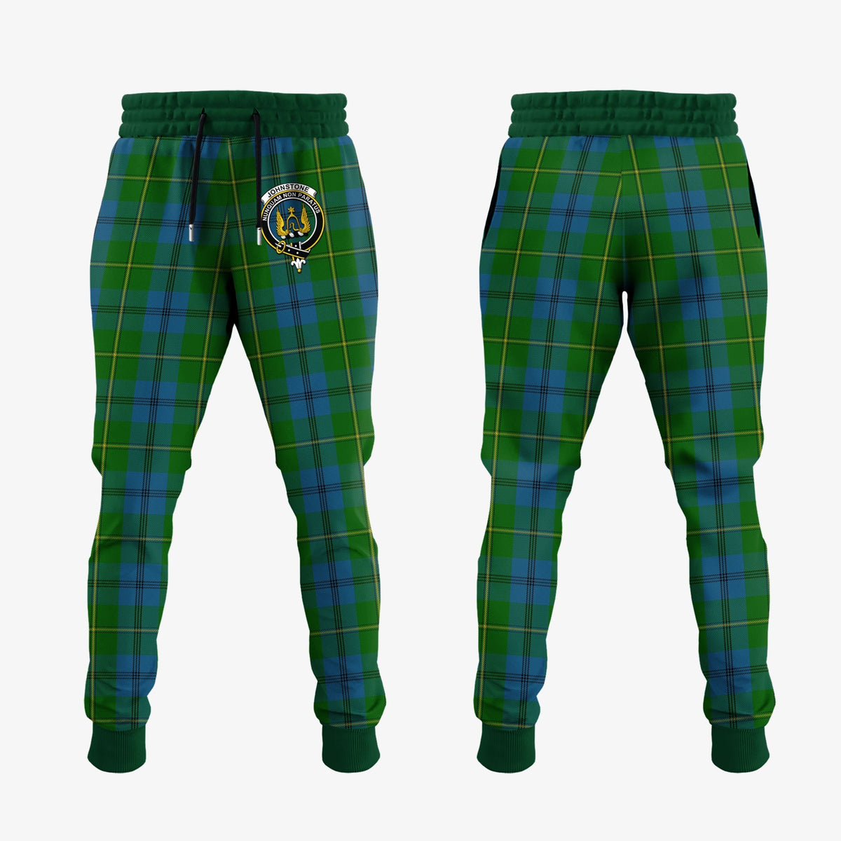 Johnstone Tartan Crest Jogger Sweatpants