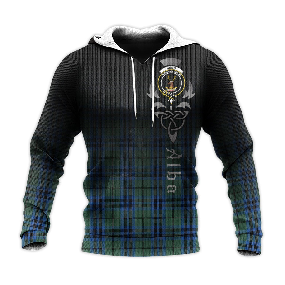 Keith Tartan Hoodie - Alba Celtic Style