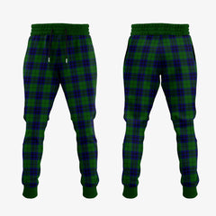 Keith Modern Tartan Crest Jogger Sweatpants