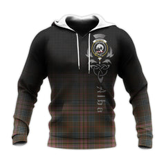 Kennedy Weathered Tartan Hoodie - Alba Celtic Style