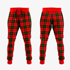 Kerr Modern Tartan Crest Jogger Sweatpants