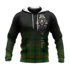 Kincaid Modern Tartan Hoodie - Alba Celtic Style