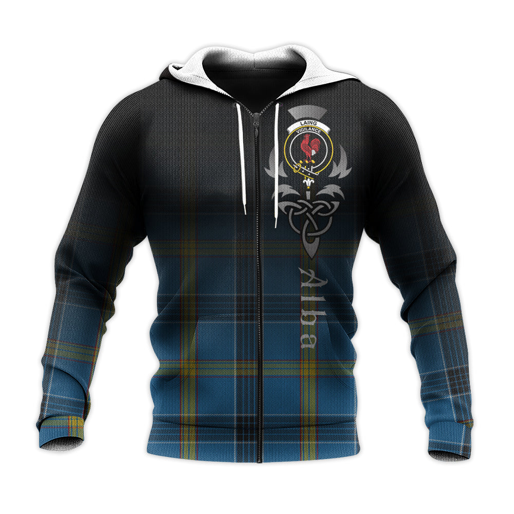 Laing Tartan Hoodie - Alba Celtic Style