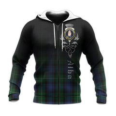 Lamont 2 Tartan Hoodie - Alba Celtic Style