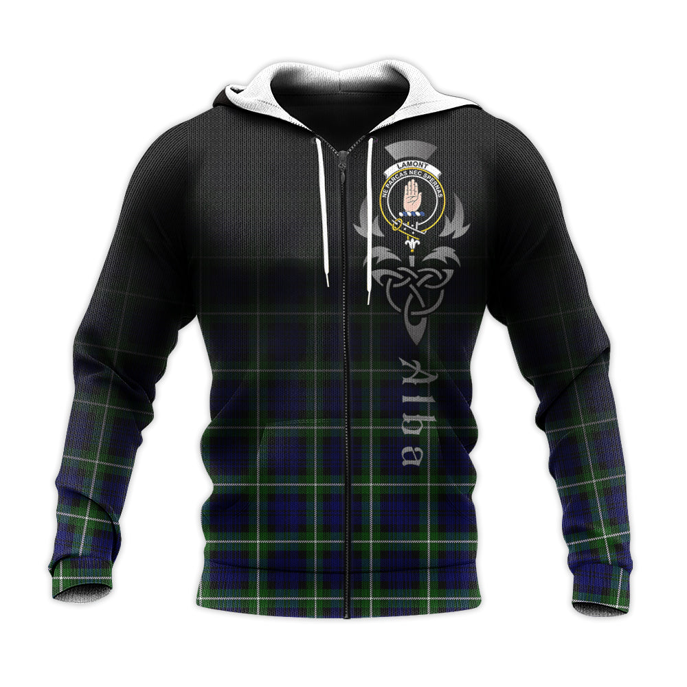 Lamont Modern Tartan Hoodie - Alba Celtic Style