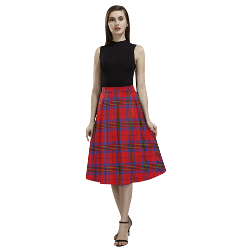 Leslie Modern Tartan Aoede Crepe Skirt