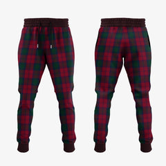 Lindsay Tartan Crest Jogger Sweatpants