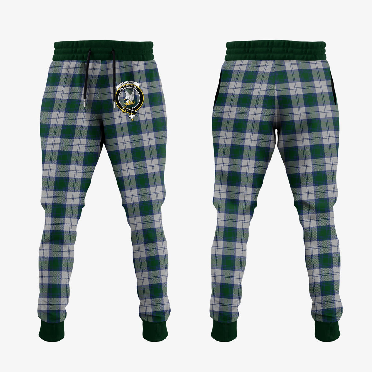 Lindsay Dress Tartan Crest Jogger Sweatpants