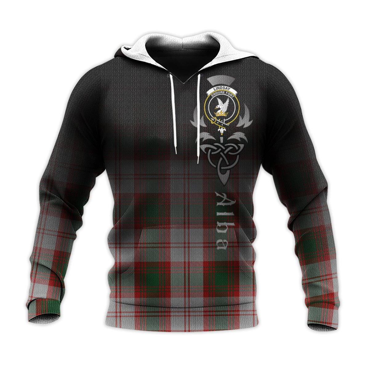 Lindsay Dress Red Tartan Hoodie - Alba Celtic Style