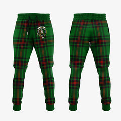 Logie Tartan Crest Jogger Sweatpants