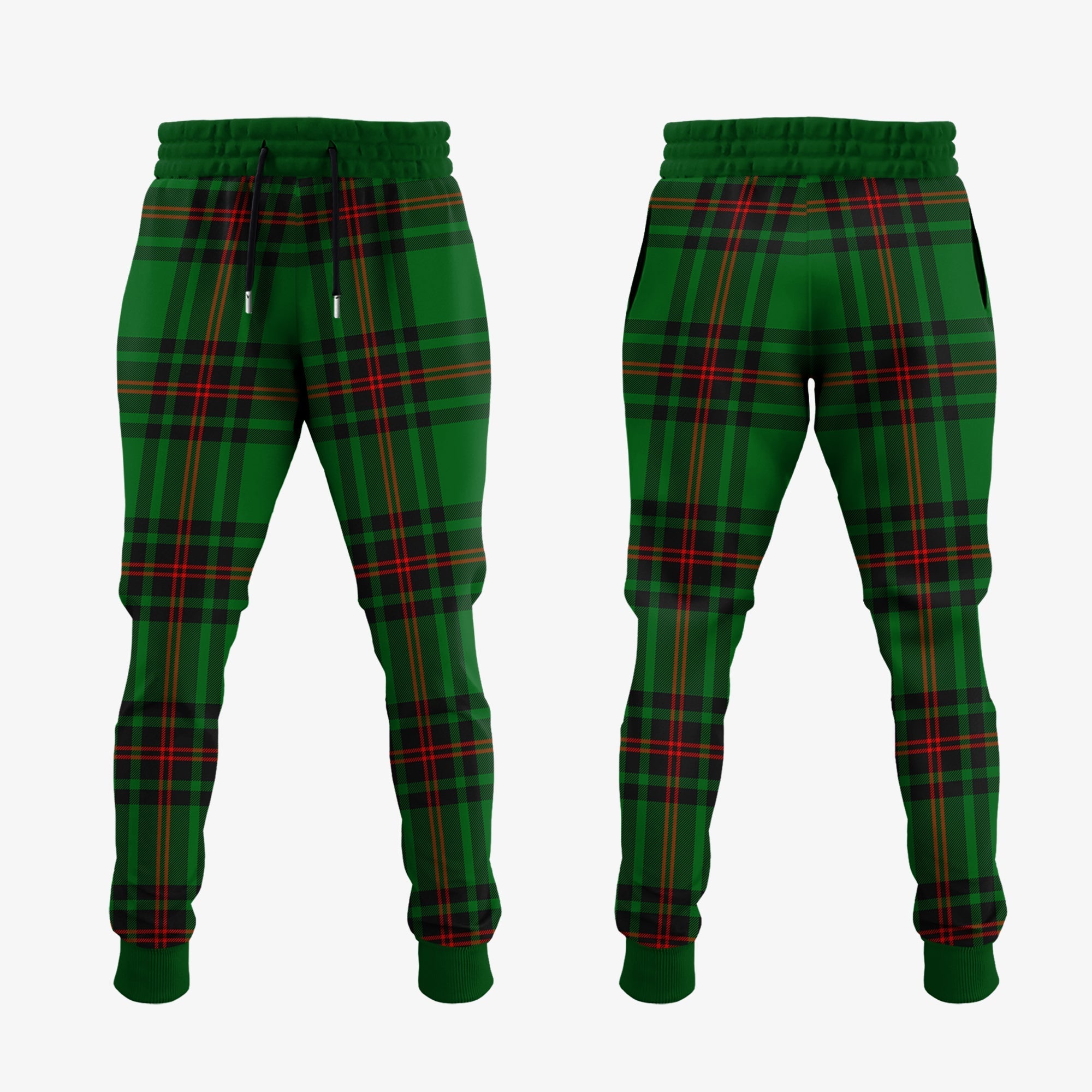 Logie Tartan Crest Jogger Sweatpants