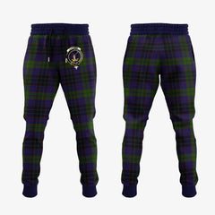 Lumsden Hunting Tartan Crest Jogger Sweatpants