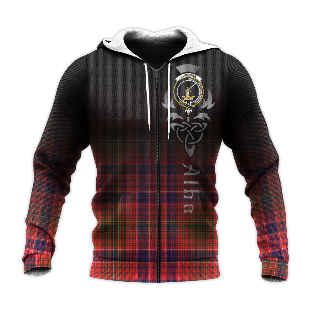 Lumsden Modern Tartan Hoodie - Alba Celtic Style