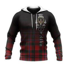 MacAlister Tartan Hoodie - Alba Celtic Style