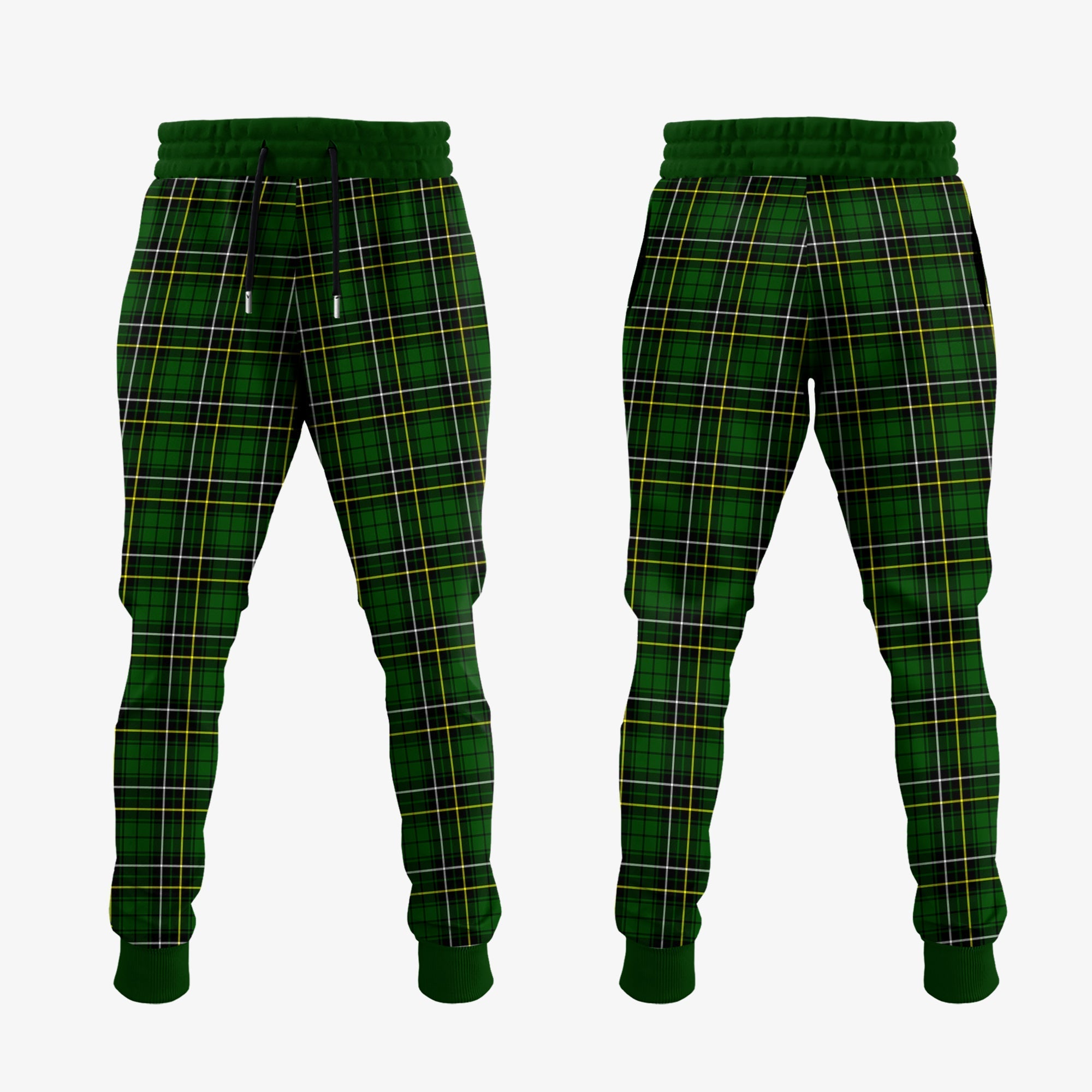 MacAlpin Modern Tartan Crest Jogger Sweatpants