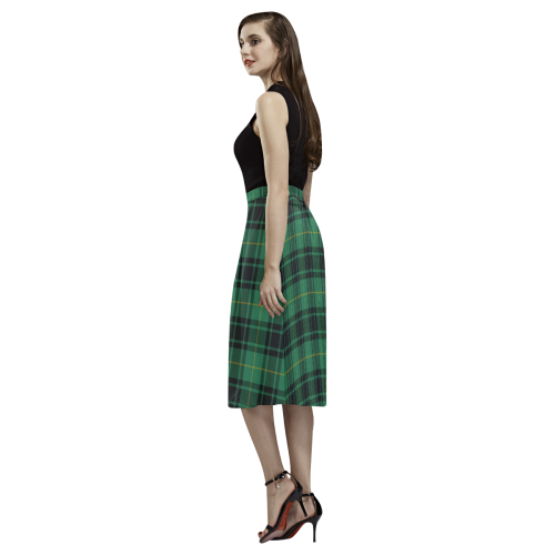 MacArthur Ancient Tartan Aoede Crepe Skirt