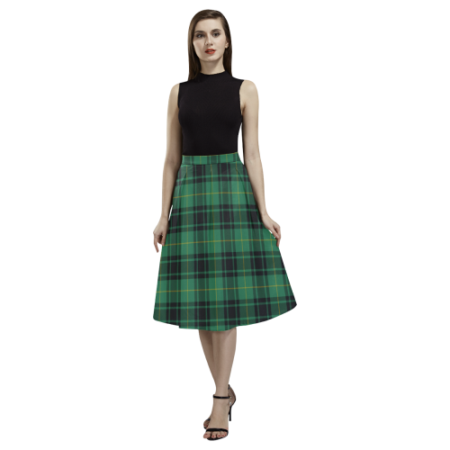 MacArthur Ancient Tartan Aoede Crepe Skirt