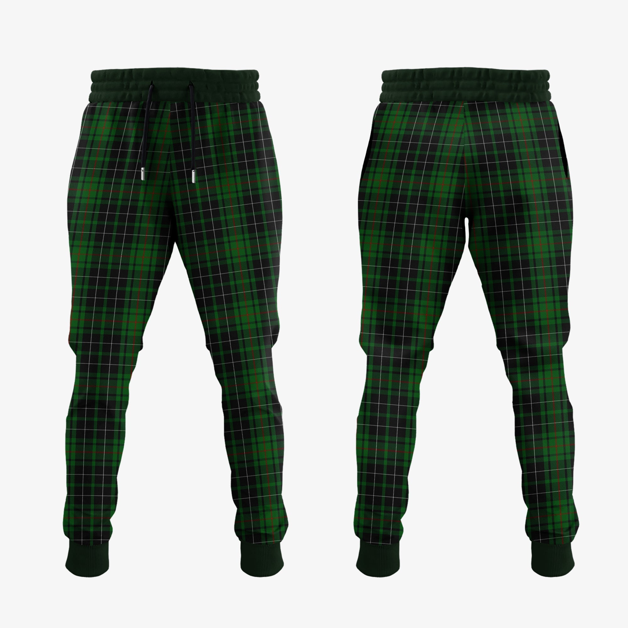 MacAulay Hunting Tartan Crest Jogger Sweatpants