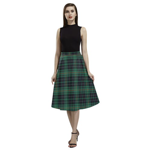 MacAulay Hunting Ancient Tartan Aoede Crepe Skirt