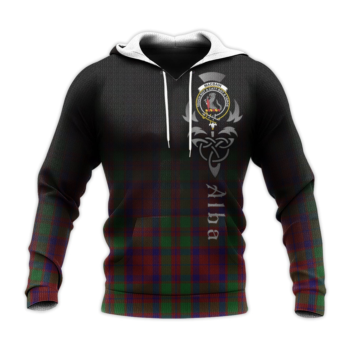 MacBain Of Tomatin Tartan Hoodie - Alba Celtic Style