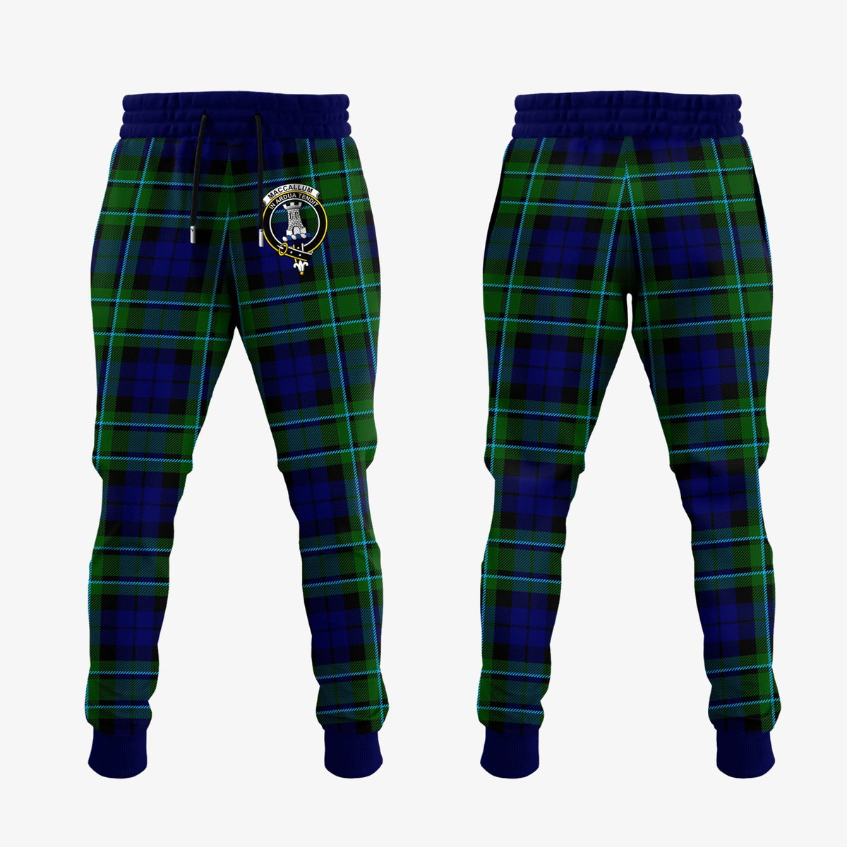 MacCallum Modern Tartan Crest Jogger Sweatpants