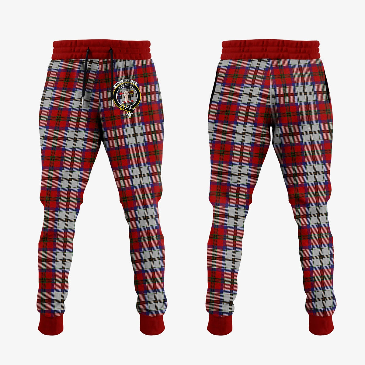 MacCulloch Dress Tartan Crest Jogger Sweatpants