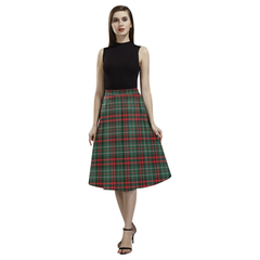 MacDiarmid Modern Tartan Aoede Crepe Skirt