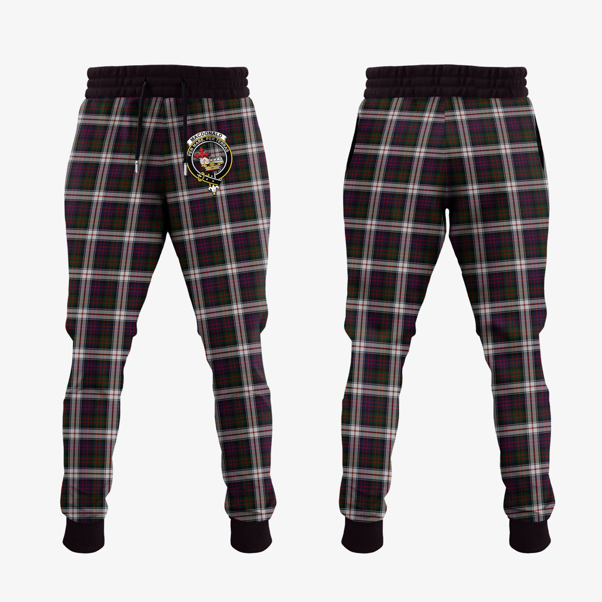 MacDonald Dress Tartan Crest Jogger Sweatpants