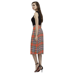 MacFarlane Ancient Tartan Aoede Crepe Skirt