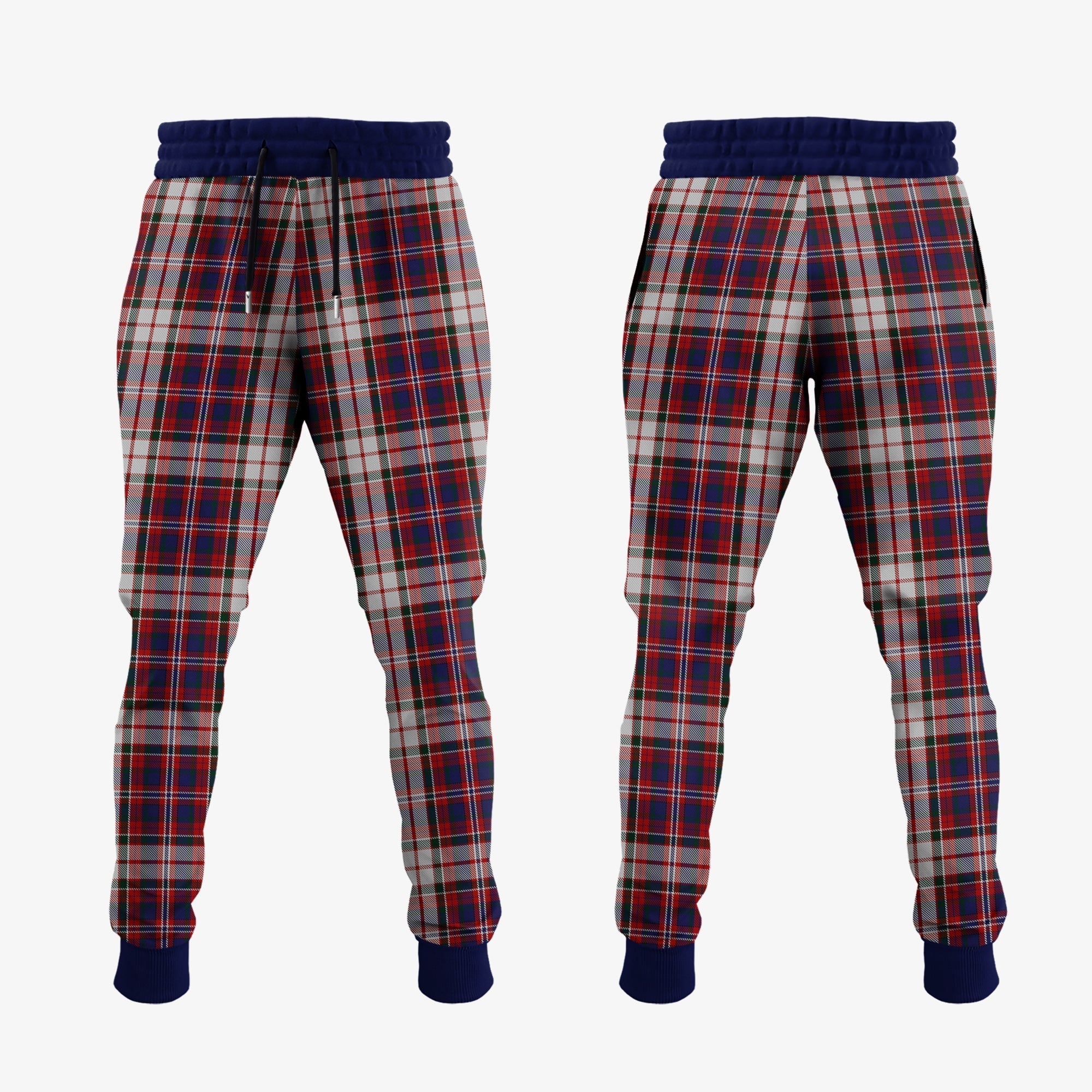 MacFarlane Dress Tartan Crest Jogger Sweatpants