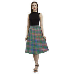 MacFarlane Hunting Ancient Tartan Aoede Crepe Skirt