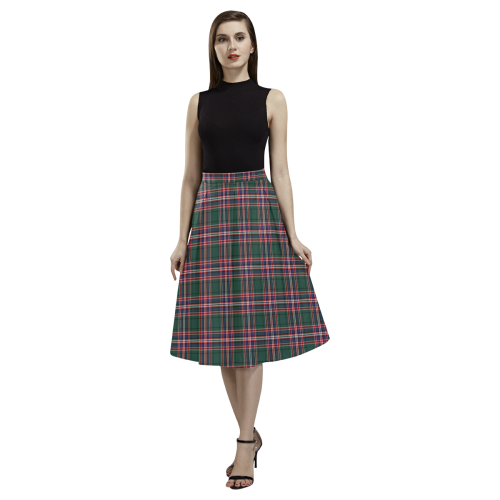 MacFarlane Hunting Modern Tartan Aoede Crepe Skirt