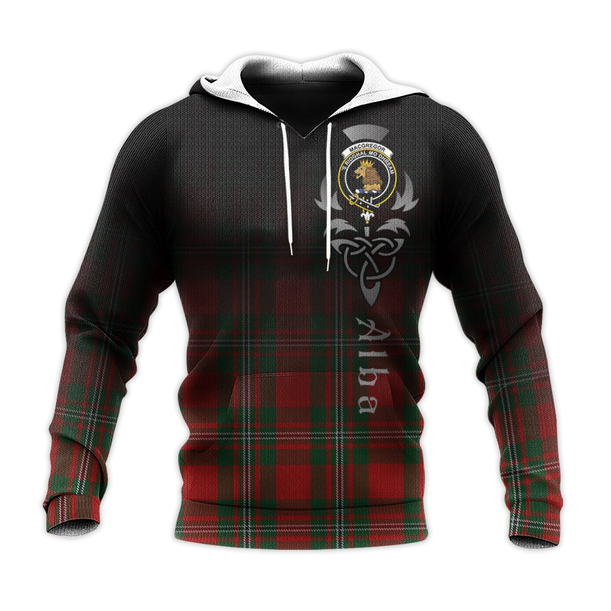 MacGregor Tartan Hoodie - Alba Celtic Style