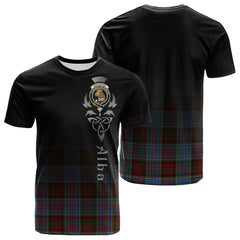 MacGregor Hastie Tartan Crest T-shirt - Alba Celtic Style