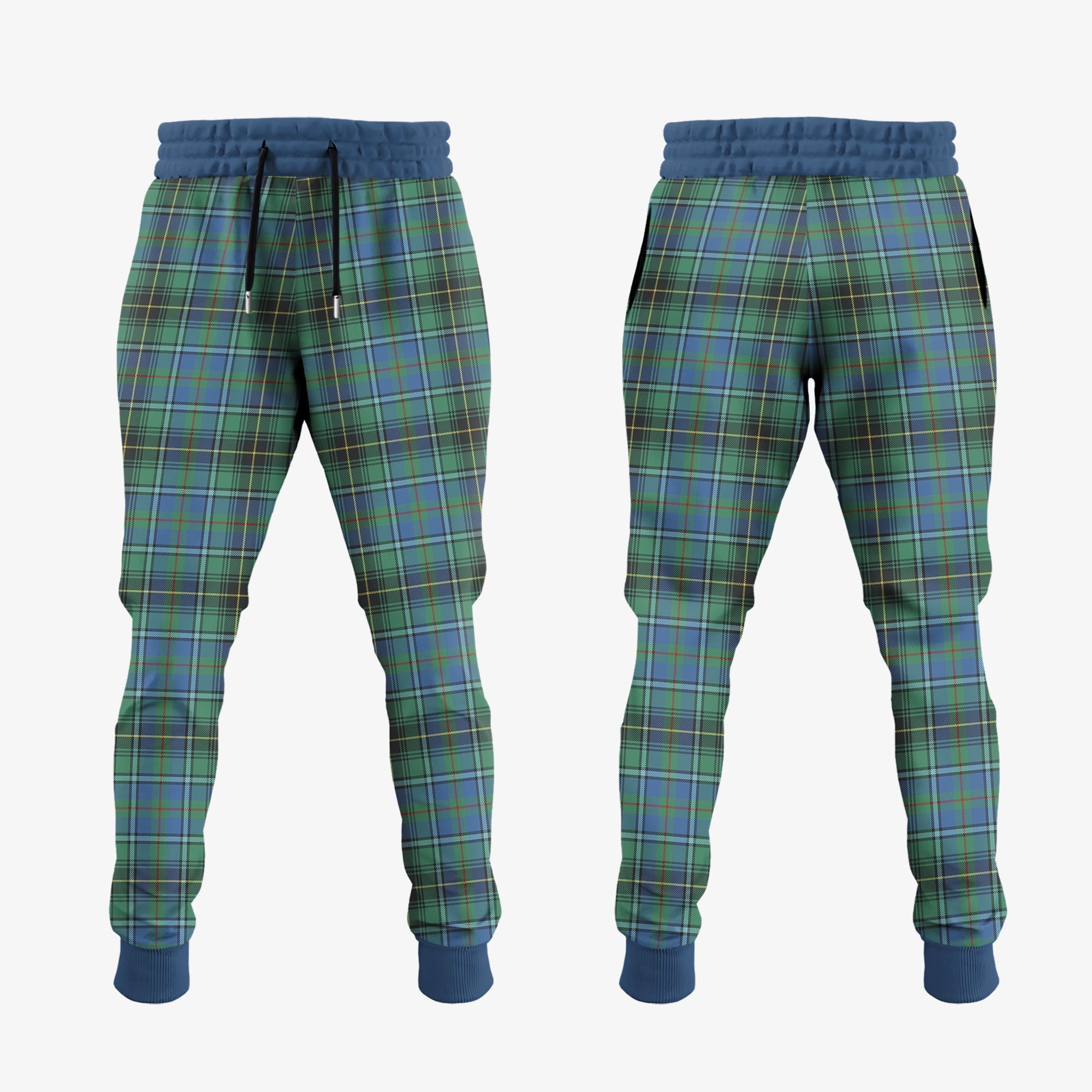 MacInnes Ancient Hunting Tartan Crest Jogger Sweatpants