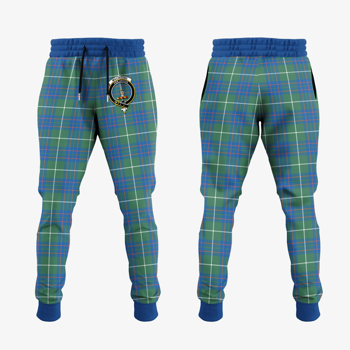 MacIntyre Hunting Ancient Tartan Crest Jogger Sweatpants