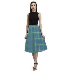 MacIntyre Hunting Ancient Tartan Aoede Crepe Skirt