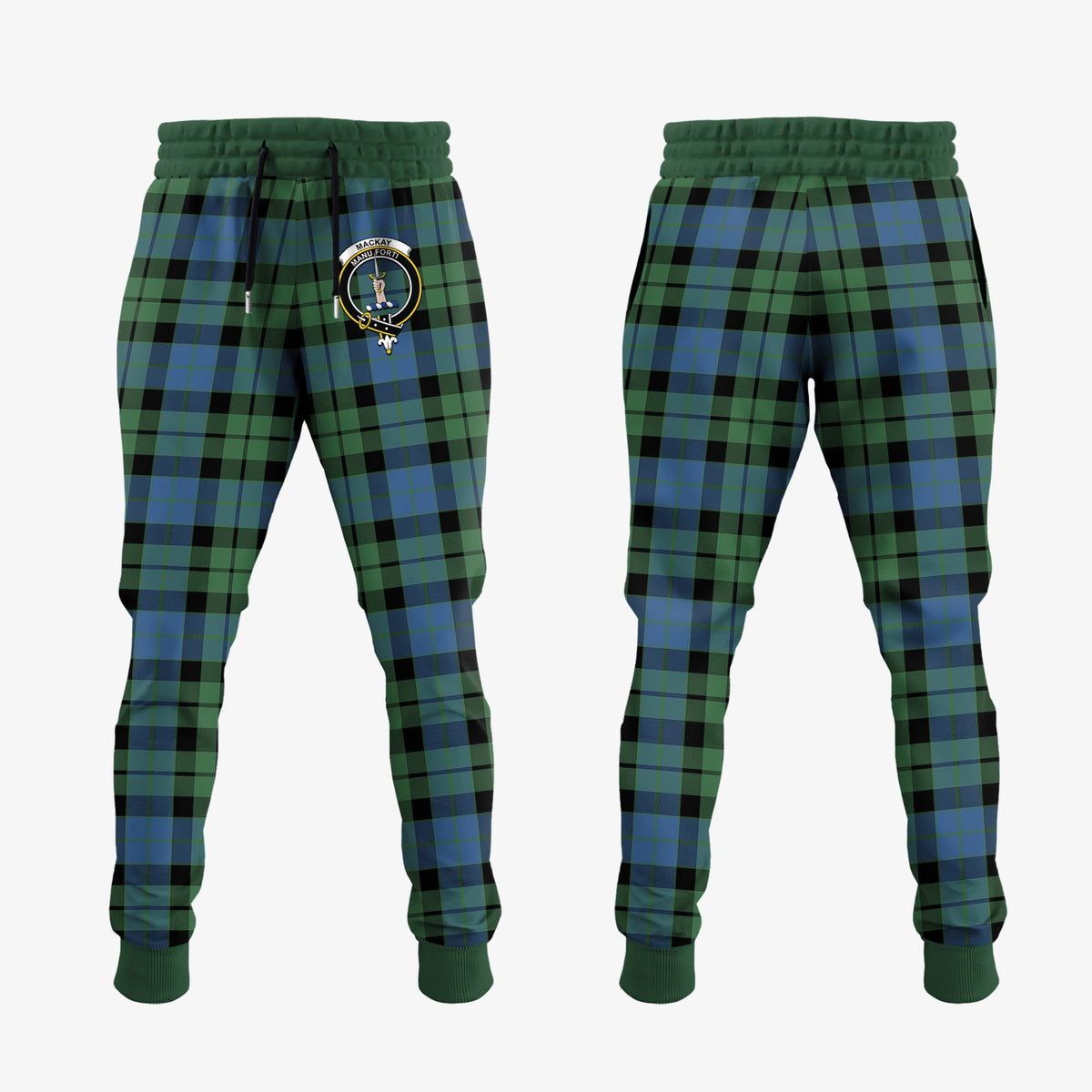 MacKay Ancient Tartan Crest Jogger Sweatpants