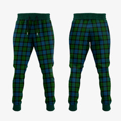 MacKay Modern Tartan Crest Jogger Sweatpants