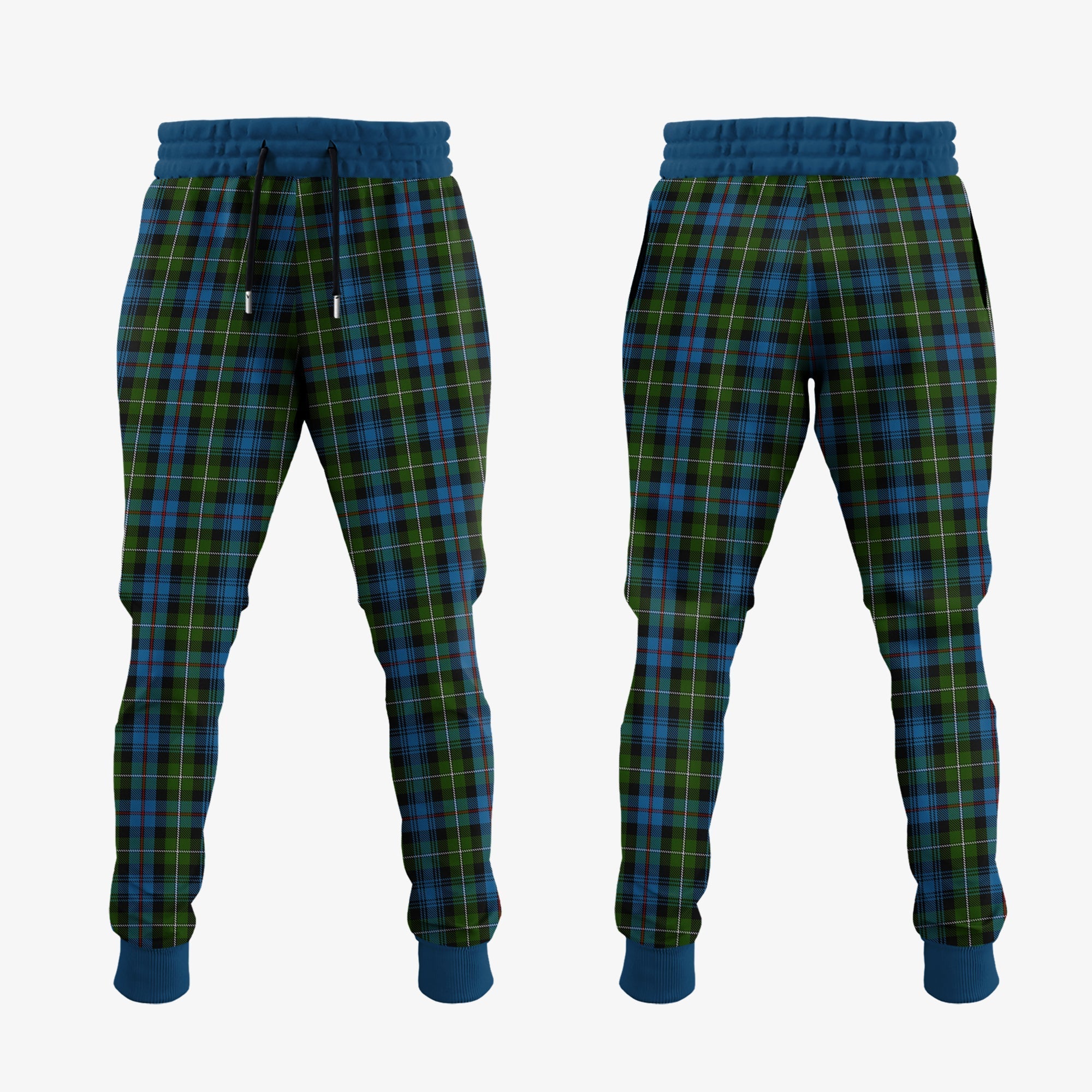 Mackenzie Tartan Crest Jogger Sweatpants