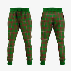 MacKinnon Hunting Modern Tartan Crest Jogger Sweatpants