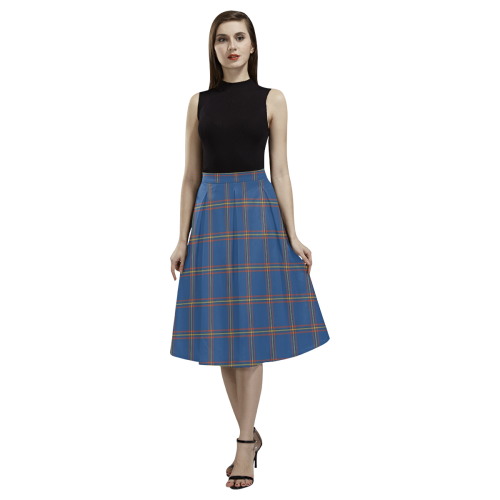 MacLaine of Loch Buie Hunting Ancient Tartan Aoede Crepe Skirt