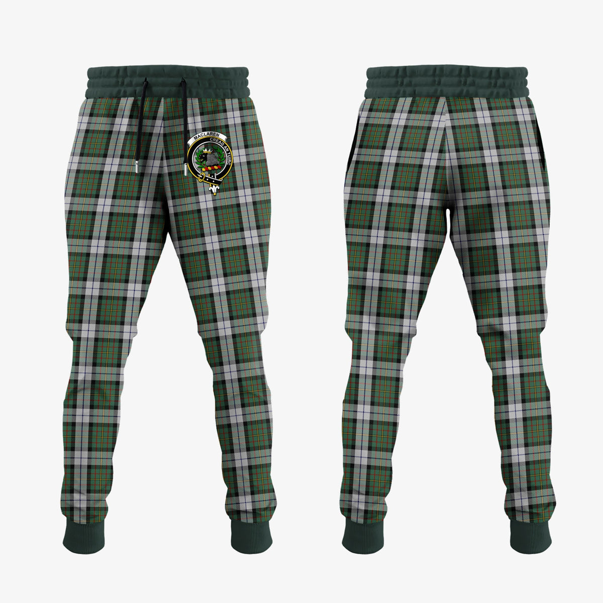 MacLaren Dress Tartan Crest Jogger Sweatpants