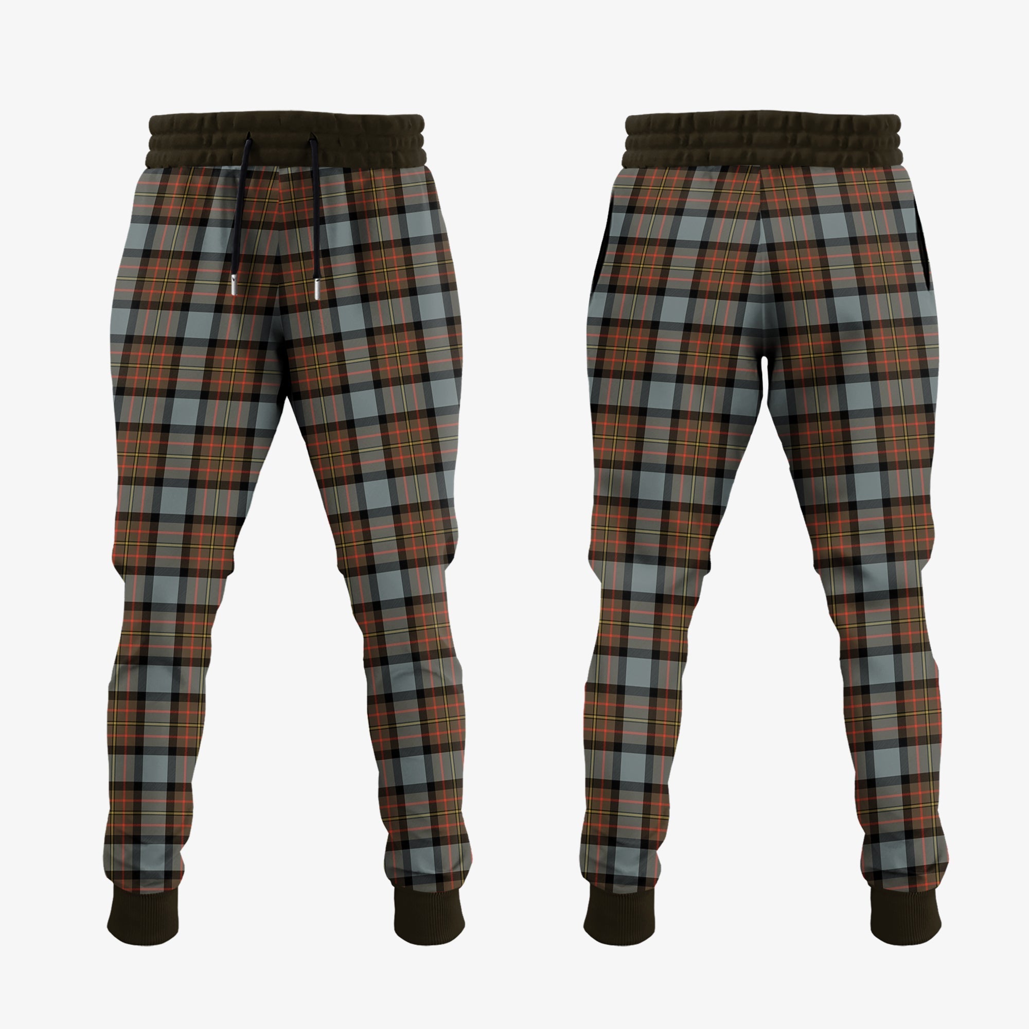 MacLaren Weathered Tartan Crest Jogger Sweatpants