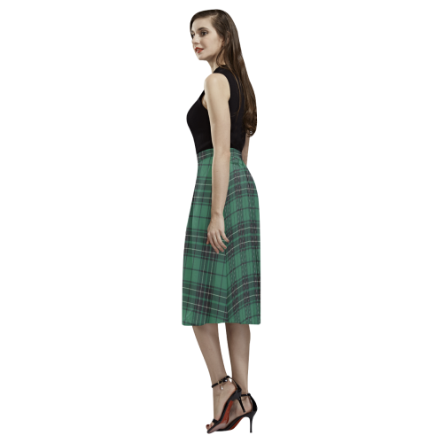 MacLean Hunting Ancient Tartan Aoede Crepe Skirt