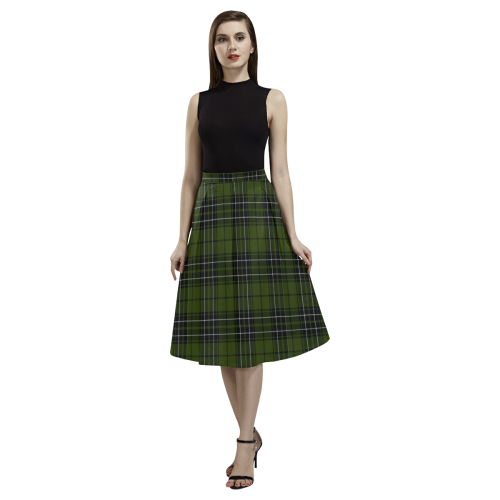 MacLean Hunting Tartan Aoede Crepe Skirt