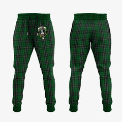 MacLean Of Duart Hunting Tartan Crest Jogger Sweatpants